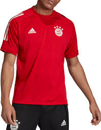 Styled in red the embroidered club logo, this jersey is the ideal choice for a fan who wants to show their pride. Shirt Adidas Fc Bayern Training Ss Jsy 2020 21 Top4football Com