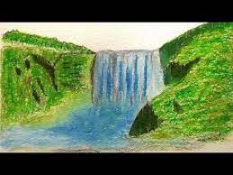 Gambar gradasi warna oil pastel crayon menggambar fun drawing air. Gambar Pemandangan Air Terjun Yang Hipster Dan Patut Kita Terjah Tempat Menarik