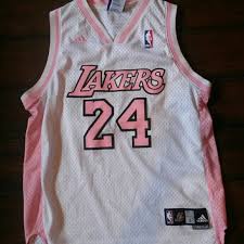 Regrettably, this item is unavailable to order. Pink Lakers Jersey 4430e5