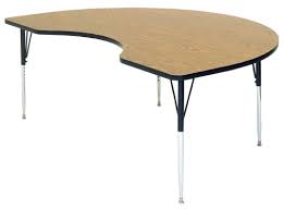 The table below illustrates the origin of each attribute. Kidney Shaped Laminate Top Activity Table