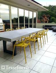 Attractive Concrete Table Base Arts Amazing Concrete Table Base For Patio 94 Concret Concrete Outdoor Table Concrete Dining Table Contemporary Patio Furniture