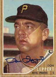 Autographed GEORGE ALTMAN 1962 Topps Card