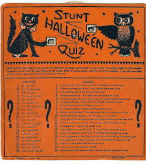 Read on for some hilarious trivia questions that will make your brain and your funny bone work overtime. Stunt Halloween Quiz Halloween Game Usa Beistle He Luhrs Mark Halloween Quiz Vintage Halloween Images Retro Halloween