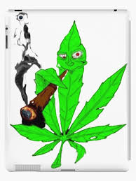 Funny Weed Meme Plant Smoking A Blunt Stoner Cannabis Marijuana Gift T Shirt Design Ipad Case Skin By Stonergear Redbubble