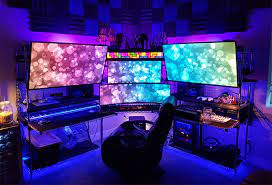 40 Best Video Game Room Ideas Cool Gaming Setup 2021 Guide Here are 30 of the coolest small gaming room ideas for your home!