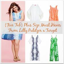 five fab plus size must haves from lilly pulitzer x target