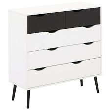 Kommode Oslo 2 3 Schwarz Weiss Kommode Kommode Weiss Hochglanz Sideboard Weiss Hochglanz