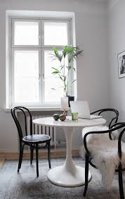Black Bentwood Chairs Homey Oh My Modern Dining Room Dark Dining Room Bentwood Chairs