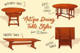 Identifying Antique Dining Table Styles And Types