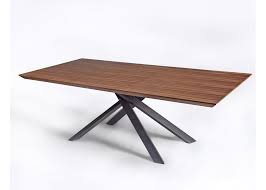 Moreno Kd Dining Table Walnut Material Veneer Mdf Iron Description Modern Contemporary Entry Piece Dining Table Dining Table Furniture Wholesale Furniture