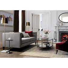 Macy's simpli home harrison coffee table storage ottoman. Clairemont Oval Coffee Table Reviews Crate And Barrel Canada