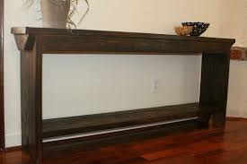 6 Foot Entryway Table 6 Foot Narrow Console 6 By Modernrust 199 00 Long Sofa Table Hallway Table Extra Long Console Table