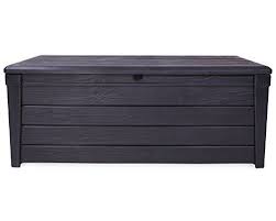Ondis24 Keter Kissenbox Auflagenbox Gartenbox Sitztruhe Kiste Fur Sitzkissen Winterfest Anthrazit 454 Liter Auflagenbox Sitztruhe Gartenbox