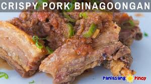 Crispy Air Fried Pork Binagoongan Youtube Pork Crispy Pork Pork Recipes
