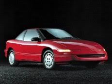 Image result for Brilliant Red 1993 Saturn
