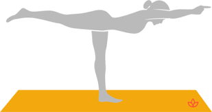 Balancing Stick Pose In 2020 Yoga For Balance Poses Warrior Pose