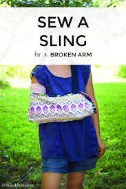 How To Sew A Sling For A Broken Arm Radiant Home Studio Sewing For Kids Sewing Patterns Free Broken Arm