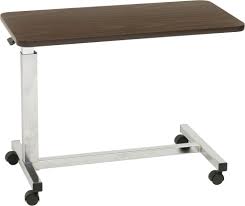 10 best bedside hospital tables of july 2021. Drive Medical Low Height Hospital Bed Overbed Table Tray