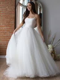 Neu sincerity brautkleid hochzeitskleid weiß 34 36 s hochzeit. Weisses Hochzeitskleid Entworfener Ausschnitt Armelloser Ruckenfreier Reissverschluss Mit Langen Brautkleidern Aus Zugtull Milanoo Com