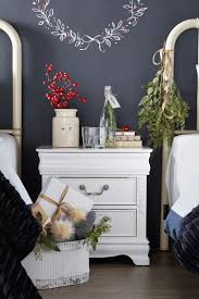 Set Up The Bedside Table For Guests To Feel Welcome This Holiday Season Decor Home Brick House