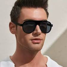 Europeo Americano Punk Marco Grande Estilo Piloto Gafas De Sol Masculino  Tendencia Montar Sombra Hombres Y Mujeres
