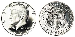 1964 kennedy silver half dollar 90 silver coin value prices