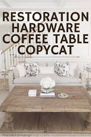 See more ideas about wood furniture, wood table, wood. Restoration Hardware Plinth Coffee Table Dupe Coffee Table