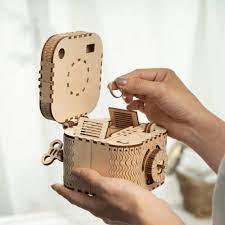 Rokr 3d mechanical treasure box this unique mechanical model treasure box makes great gifts for that special someone who enjoys model building. Robotime 123pcs Creative Diy 3d Treasure Box Wooden Puzzle Game Assembly Toy Gift For Children Teens Adult Lk502 3d Wooden Puzzle Wood Puzzle Gameswooden Puzzle Aliexpress