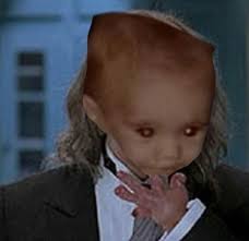 Found a photo of chance I think he was around 4-5? Idk why they put a suit 