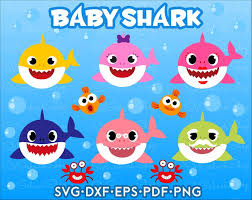 Free Free 58 Cartoon Svg Baby Shark Clipart SVG PNG EPS DXF File