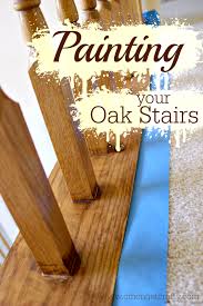 Well, it's good for resale. Painting Oak Stairs For A Fresh Update C Mon Get Crafty