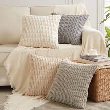 Ubuy Decorative Pillow Sets For Couch Fancy Homi Packs Neutral Decorative  Throw Pillow Kuwait Ubuy