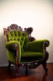 Pin By Alantice Beel Lueallen On For The Home Beautiful Furniture Green Velvet Chair Victorian Chair