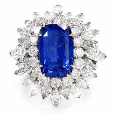 Burma Sapphire Rings Burma Sapphire Ring Vintage Burma Sapphire Rings No Heat Sapphire Rings Natural Sapphire Rings Sapphire Cocktail Ring Vintage Sapphire Rings
