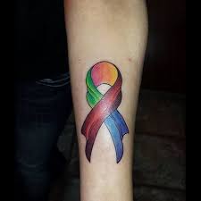 Ribbon tattoos are versatile pieces of art that can be used to alternatively, a black ribbon tattoo could represent a balance between your light and dark hiding a bow behind the ear is cute and remarkable when you tuck your hair behind your ear. 110 Ribbons Awareness Tats Ideas Cancer Tattoos Ribbon Tattoos Cancer Ribbon Tattoos
