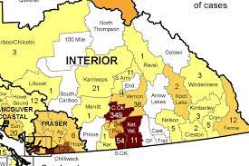British columbia health regions, 2017. Central Okanagan Had More Than 60 Of Interior Health S Covid 19 Cases Last Week Kelowna Capital News