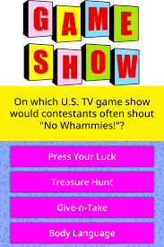 Here's a realistic look at skill, luck, and what you can do to change your odds. On Which U S Tv Game Show Would Trivia Answers Quizzclub