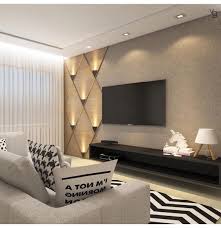 Many of these living room wall art ideas rely on a quality paint job. 50 Elegant Contemporary And Creative Tv Wall Design Ideas Good Housekeeping Mantra Living Room Theaters Tv Room Design Living Room Tv Wall