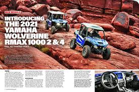 2021 Yamaha Wolverine Dirt Wheels Magazine