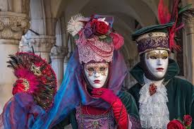 Venetian Carnival Masks Panosundaki Pin