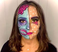 One of my fav looks from this year 🧟‍♀️🕸️🍭  #halloween#halloweenmakeup#halloweenglam#zombiemakeup#cartoonmakeuplook#cartoonmakeup#zombiecartoon#brains#creative#facepaintingideas#facepaint#maccosmetics#macpalette