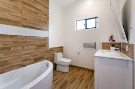 Wood effect panels offer a luxurious wood effect finish to your walls and ceilings. Wood Panel Bathroom Houzz