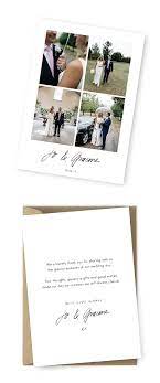 Sometimes unwritten wedding thank you cards sitting on your desk after the big event can feel like a ton of bricks weighing you down. 7 Wedding Thank You Cards Wording Samples From Bride And Groom