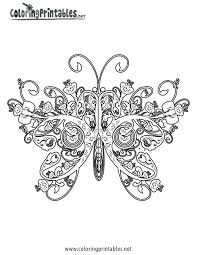Butterfly Coloring Page A Free Nature Coloring Printable Butterfly Coloring Page Pattern Coloring Pages Coloring Pages