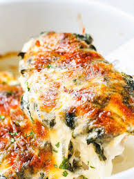 Chicken Casserole With Spinach Cream Cheese Sun Dried Tomatoes And Mozzarella Ea Chicken Recipes Casserole Spinach Stuffed Chicken Delicious Dinner Recipes