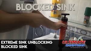 You know the basic steps to avoid getting sick: Extreme Sink Unblocking Blocked Sink Youtube