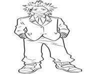 Also, in one early comic, it shoots rainbows. My Hero Academia Eijirou Kirishima Manga Coloring Pages Printable