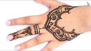 White henna tattoo on hand : Henna Tutorial 4 Ganze Hand Sanny Kaur Youtube