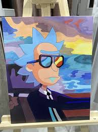 75 results for rick and morty wall art. Rick And Morty Paintings For Sale Saatchi Art