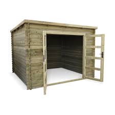 Abri De Jardin Contemporain 3 X 3 M Traite Autoclave Classe 3 Tignes En Bois Fsc De 9 3 M
